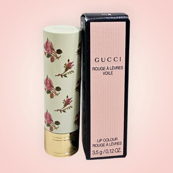 GUCCI ROUGE A LEVRES VOILE LIP COLOUR #25 GOLDIE RED 0.12 OZ BOXED - Picture 1 of 2
